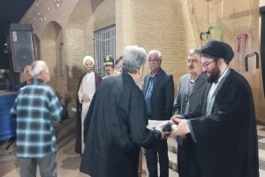 پیشکسوتان عرصه مداحیِ کوهبنان در محفل «ایستاده به عشق علمدار» تجلیل شدند