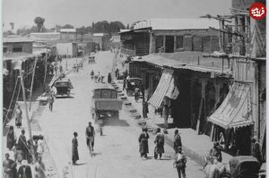 نمایی از بازار شیراز در اواخر دوره قاجار + عکس
