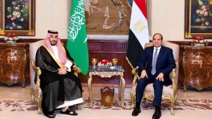 تأکید سران مصر و عربستان بر تضمین امنیت دریانوردی در تنگه هرمز و باب المندب
